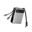 ZLOS 20000mAh MB20 Power Bank 65W with Built-in Cables