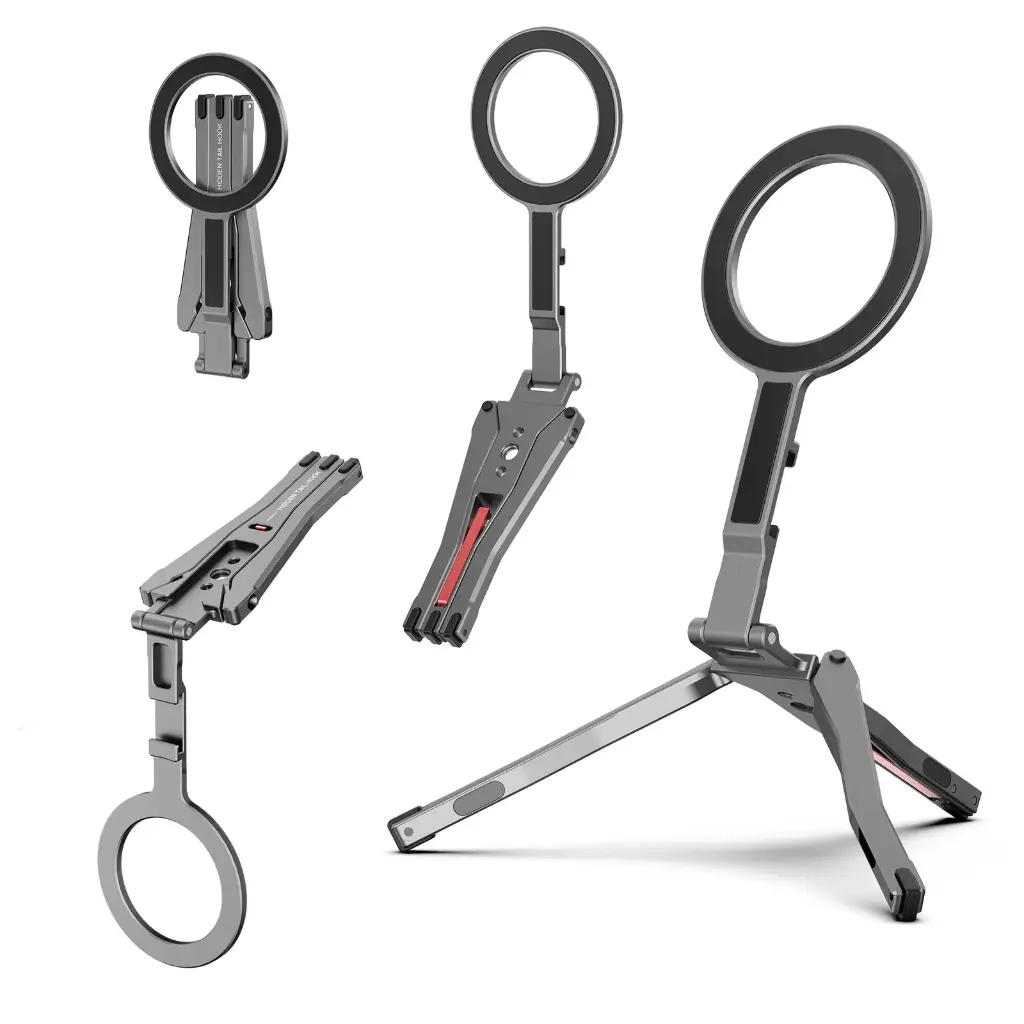 حامل هاتف زلوس PS03 MagFlex متعدد الاستخدامات قابل للطي مع قاعدة مغناطيسية عالمية