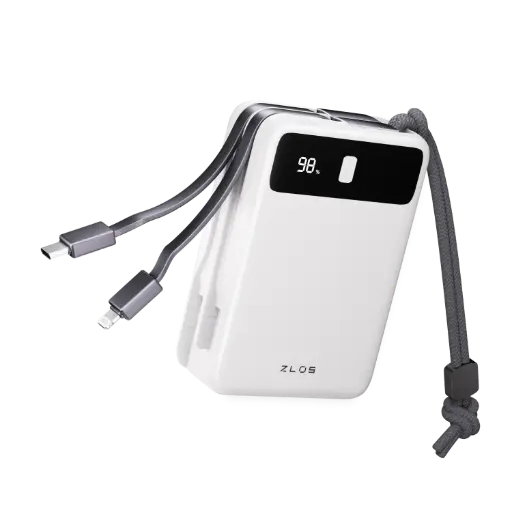 [ZLO-LB20K-22E] ZLOS 20000mAh LB20 Power Bank 22.5W with Built-in Cables