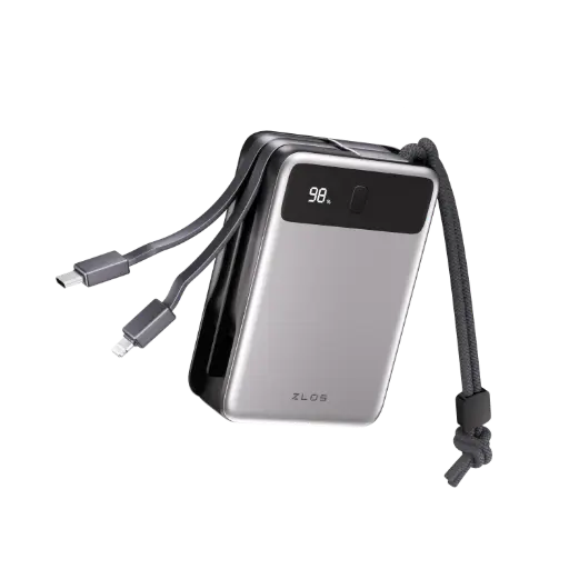[ZLO-MB20K-65E] ZLOS 20000mAh MB20 Power Bank 65W with Built-in Cables