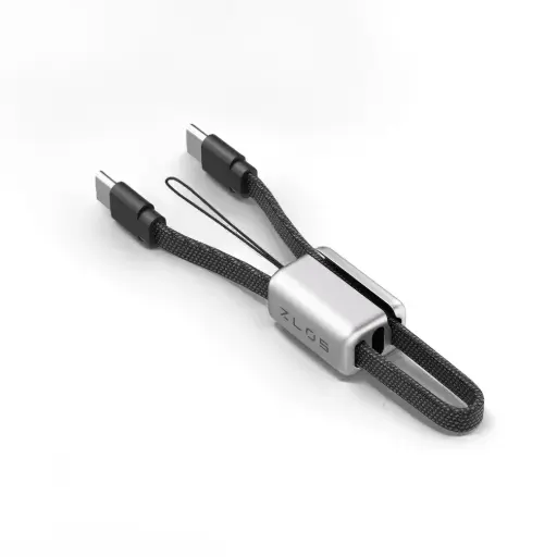 [ZLO-LY01-12N] ZLOS FlexiShort C to C Cable Phone Lanyard For Power bank/Phone