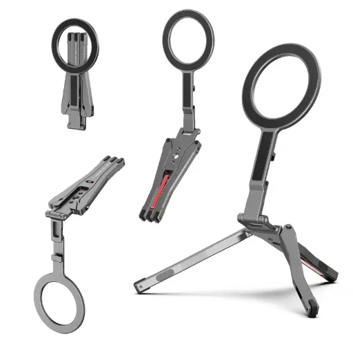 [ZLO-PS03-SX] حامل هاتف زلوس PS03 MagFlex متعدد الاستخدامات قابل للطي مع قاعدة مغناطيسية عالمية